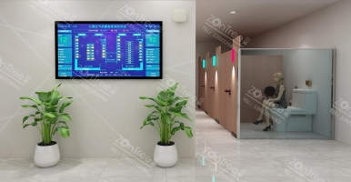 智慧廁所廁位引導系統(tǒng)怎么建？中期科技上千個落地項目經(jīng)驗總結出來了